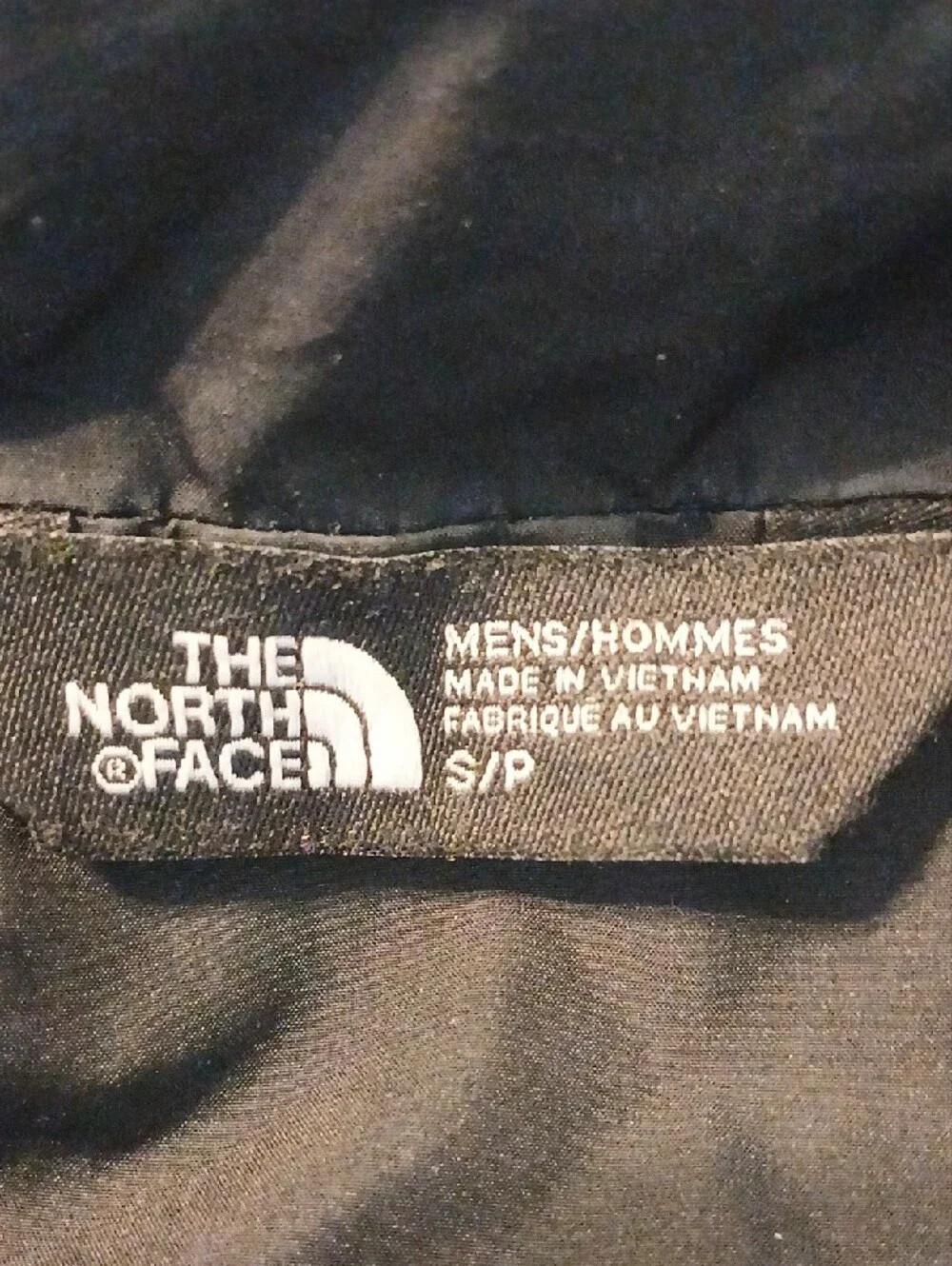 The North Face Men's Black Quilted Puffer Jacket in Size S